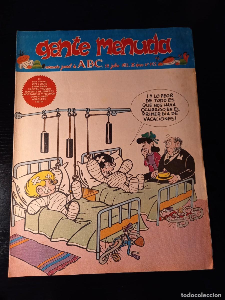 C&oacute;mics: Gente Menuda n&ordm; 192 (Semanario Juvenil de ABC) - Foto 1