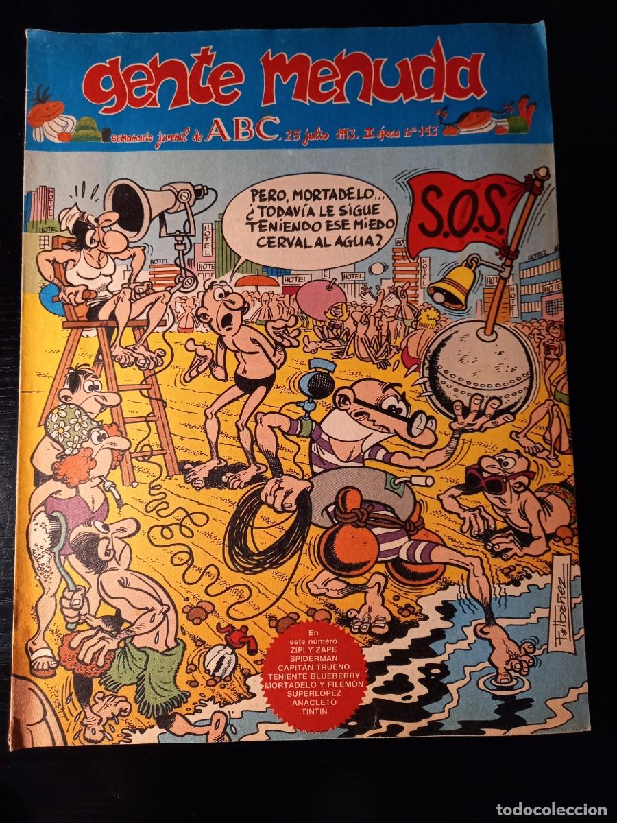 C&oacute;mics: Gente Menuda n&ordm; 193 (Semanario Juvenil de ABC) - Foto 1
