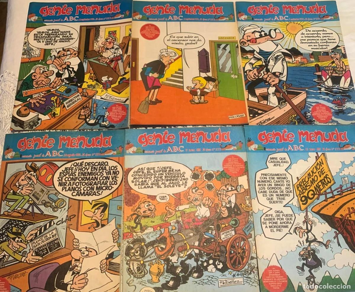 C&oacute;mics: LOTE GENTE MENUDA. SEMANARIO JUVENIL DE ABC - Foto 1