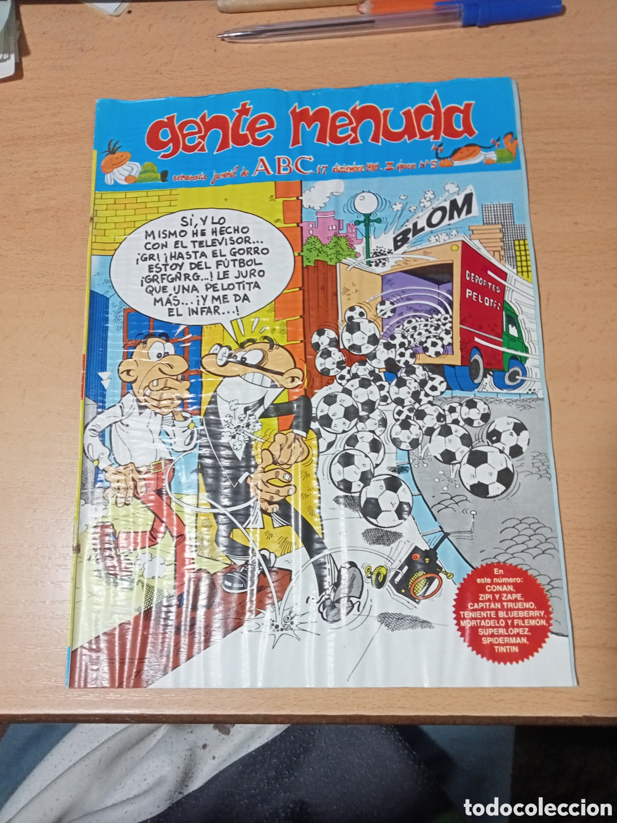 C&oacute;mics: gente menuda ABC 17 diciembre 1989 III epoca n&ordm; 5 - Foto 1