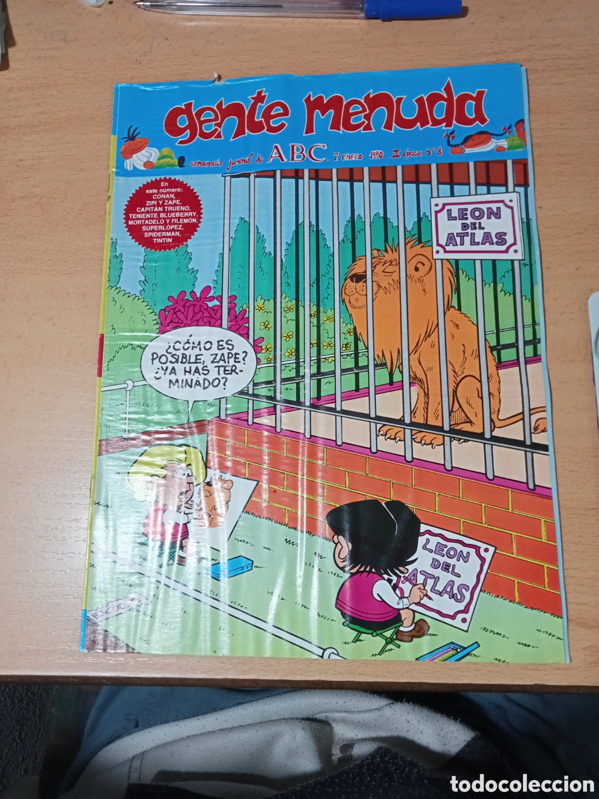 C&oacute;mics: gente menuda ABC 7 enero 1990 III epoca n&ordm; 8 - Foto 1