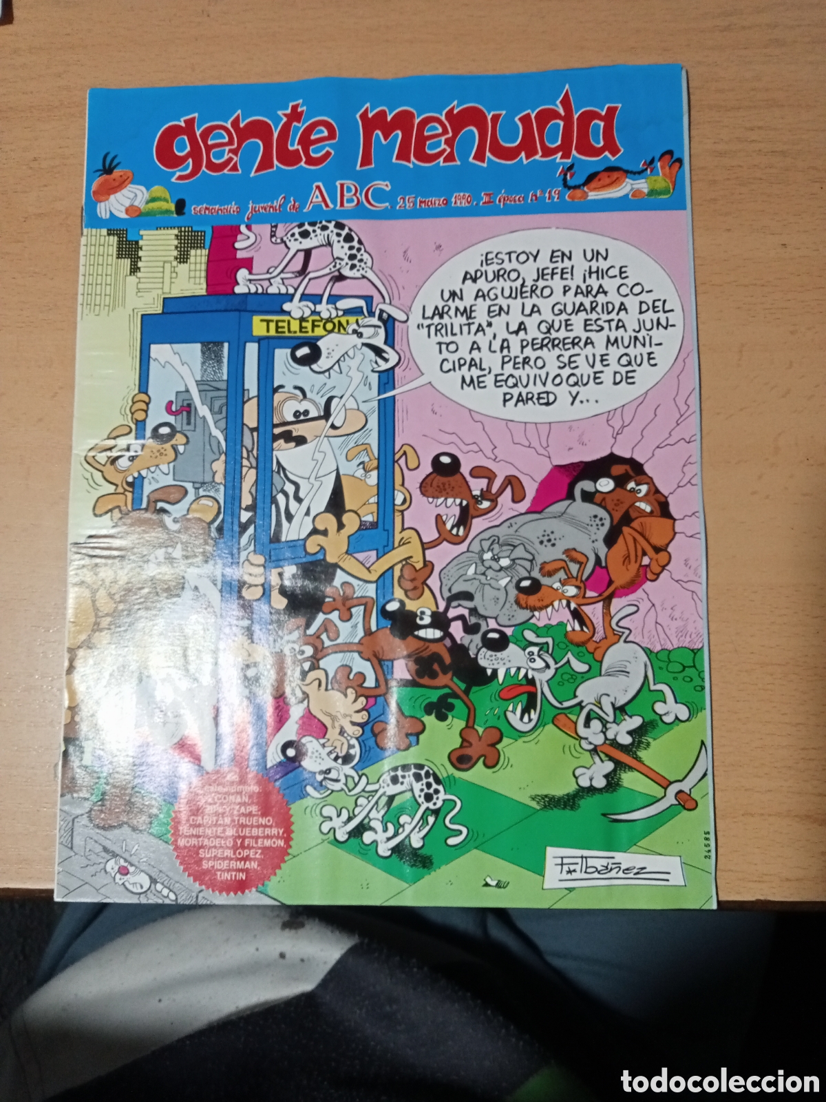 C&oacute;mics: gente menuda ABC 25 marzo 1990 III epoca n&ordm; 19 - Foto 1