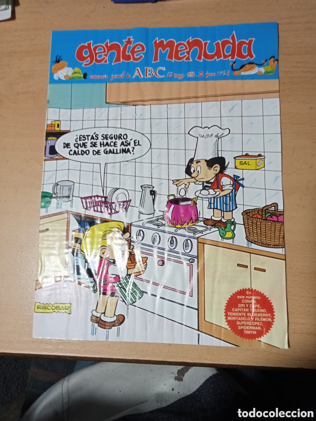 C&oacute;mics: gente menuda ABC 13 mayo 1990 III epoca n&ordm; 26 - Foto 1
