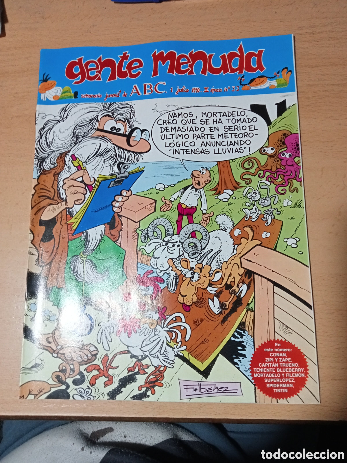C&oacute;mics: gente menuda ABC 1 julio 1990 III epoca n&ordm; 33 - Foto 1
