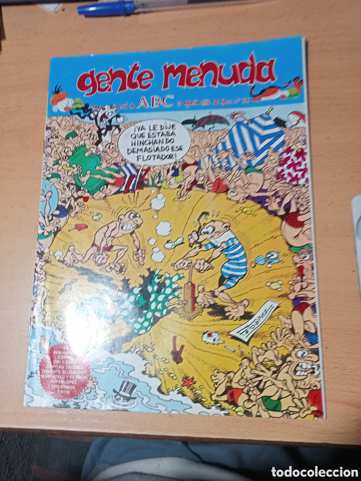 C&oacute;mics: gente menuda ABC 5 agosto 1990 III epoca n&ordm; 38 - Foto 1
