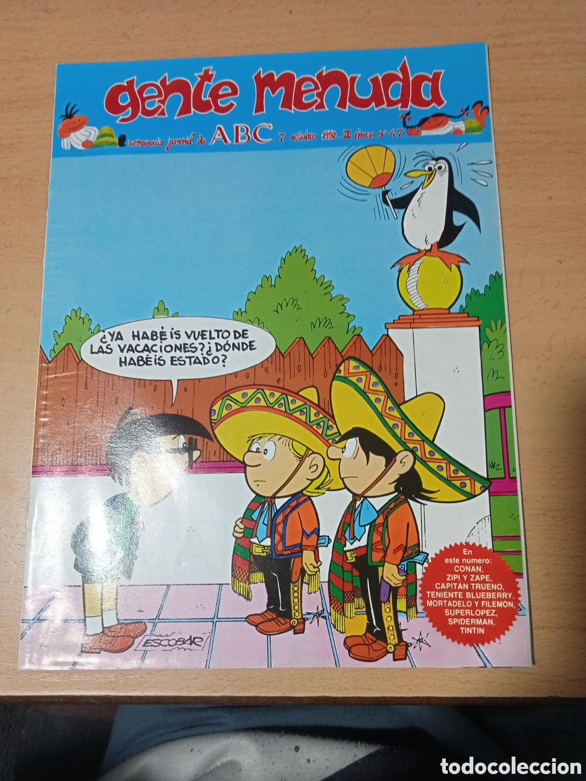 C&oacute;mics: gente menuda ABC 7 octubre 1990 III epoca n&ordm; 47 - Foto 1