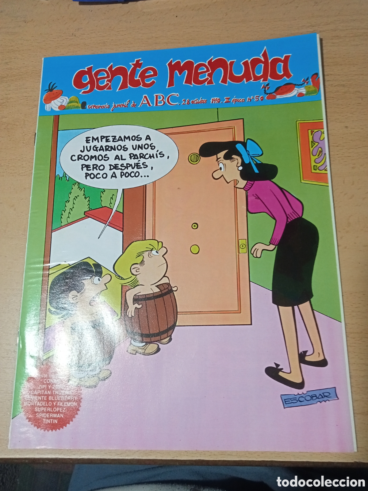 C&oacute;mics: gente menuda ABC 28 octubre 1990 III epoca n&ordm; 50 - Foto 1