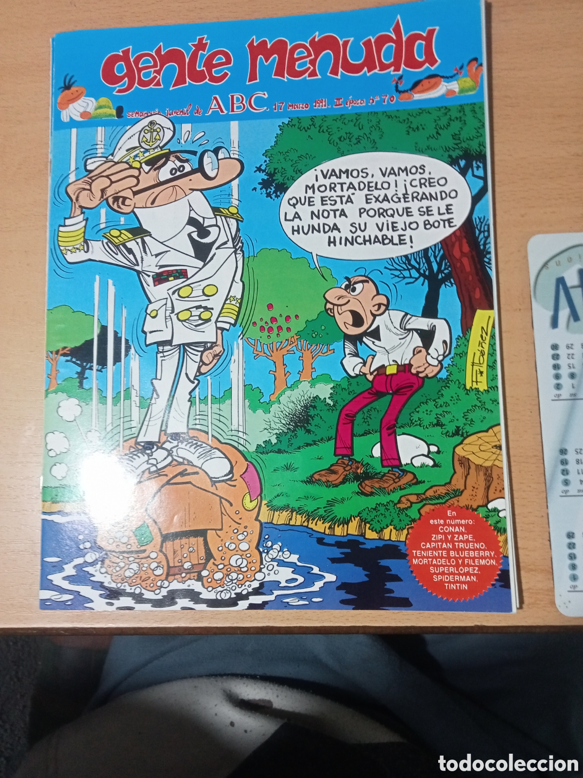 C&oacute;mics: gente menuda ABC 17 marzo 1991 III epoca n&ordm; 70 - Foto 1