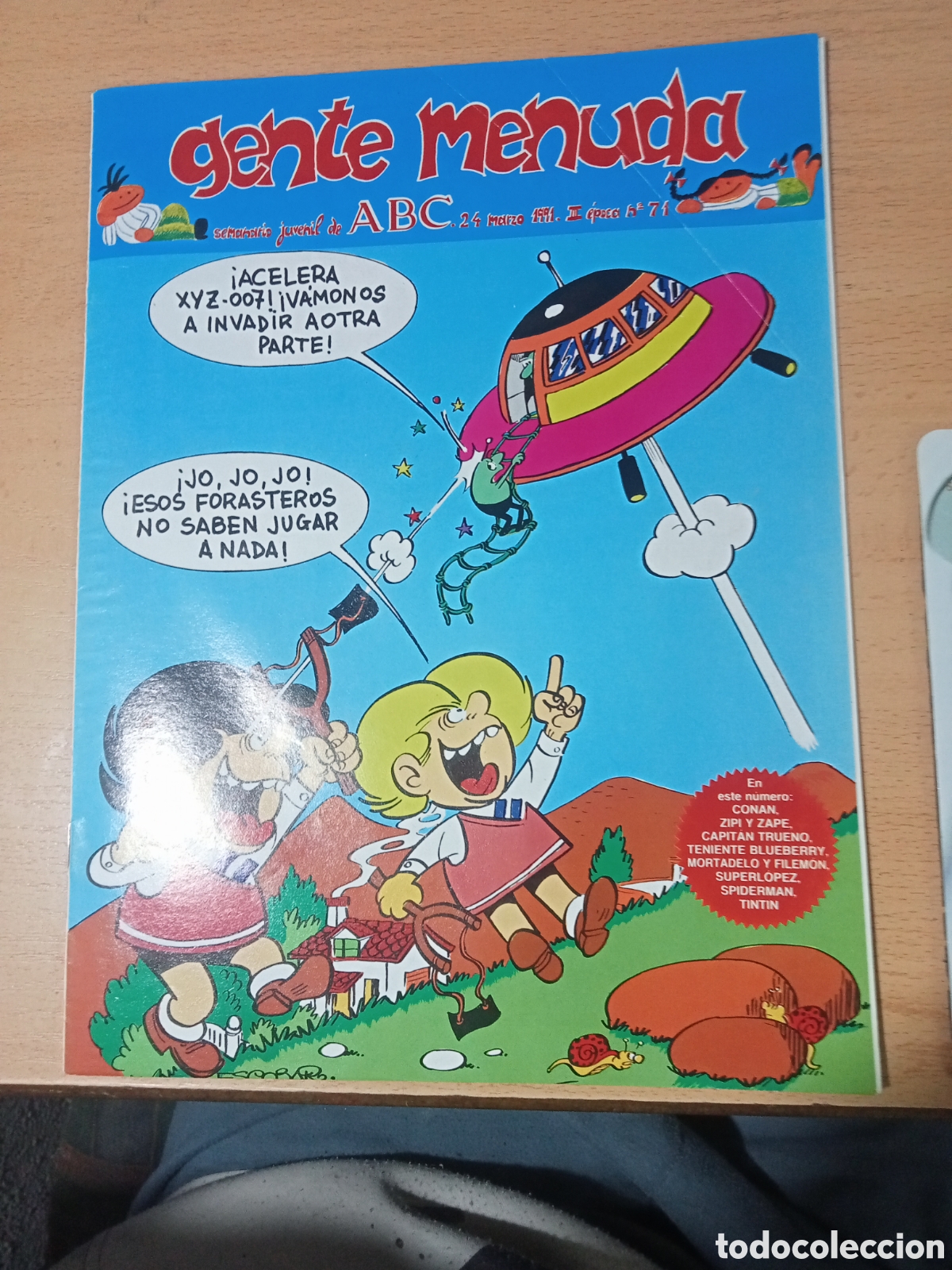 C&oacute;mics: gente menuda ABC 24 marzo 1991 III epoca n&ordm; 71 - Foto 1