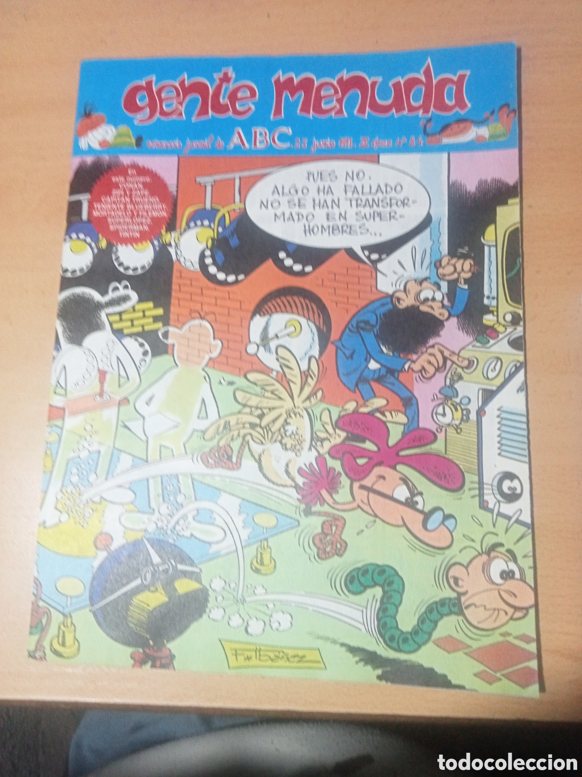 C&oacute;mics: gente menuda ABC 23 junio 1991 III epoca n&ordm; 84 - Foto 1