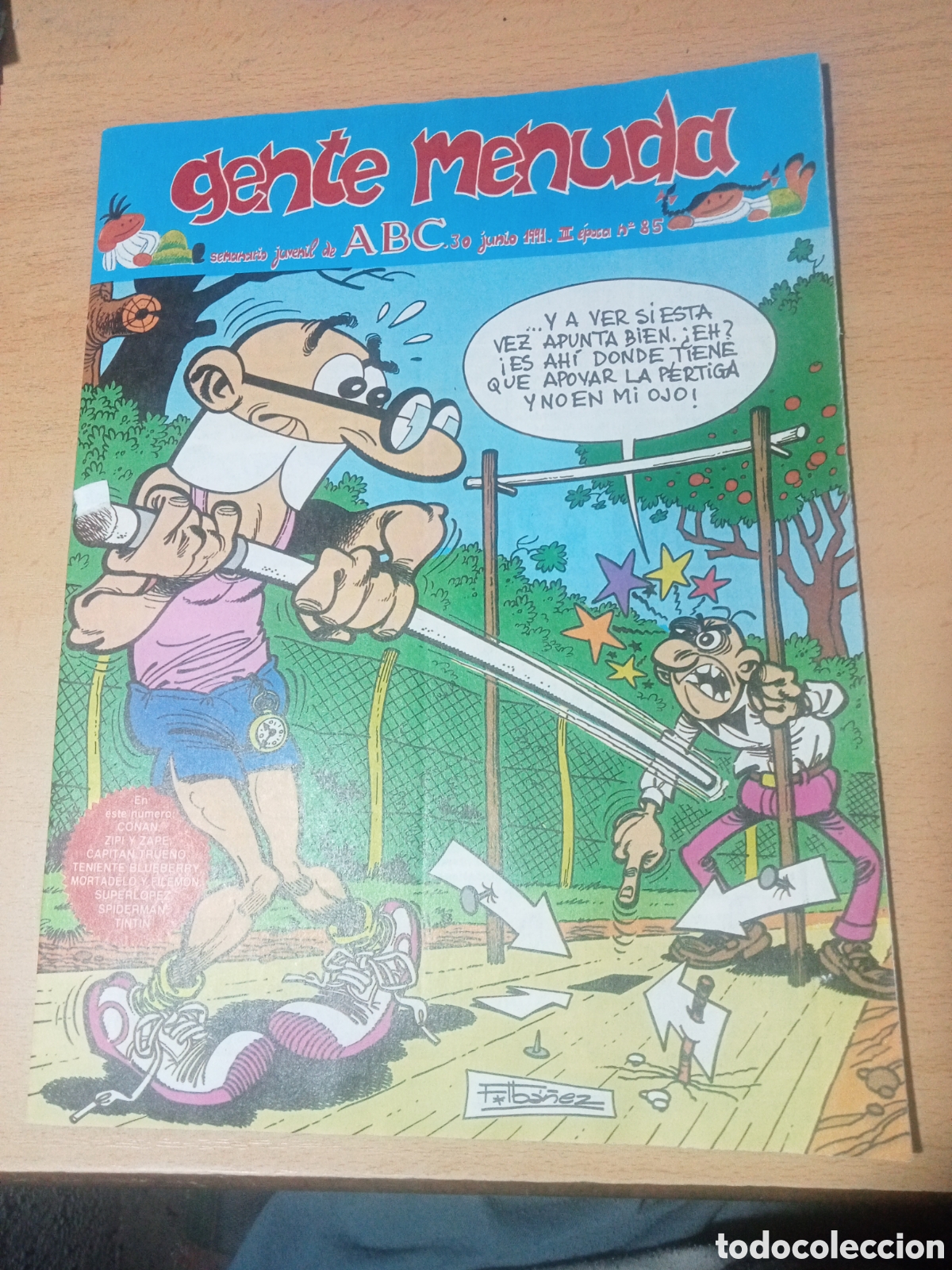C&oacute;mics: gente menuda ABC 30 junio 1991 III epoca n&ordm; 85 - Foto 1