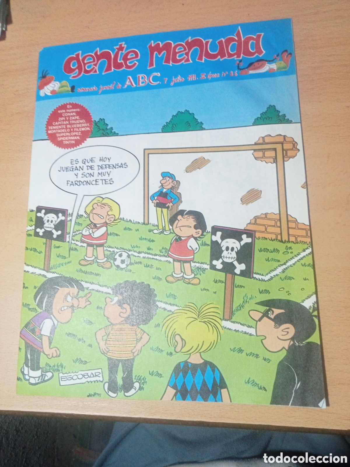 C&oacute;mics: gente menuda ABC 7 julio 1991 III epoca n&ordm; 86 - Foto 1
