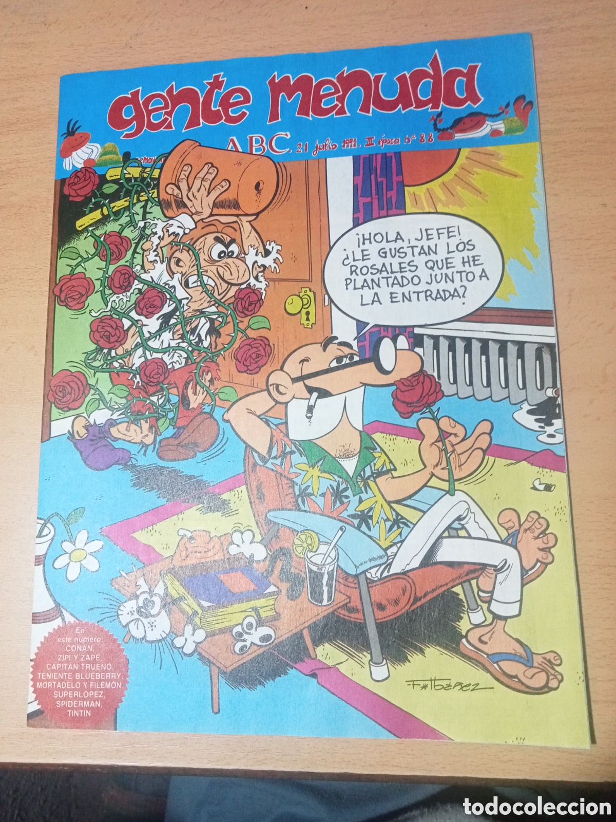 C&oacute;mics: gente menuda ABC 21 julio 1991 III epoca n&ordm; 88 - Foto 1
