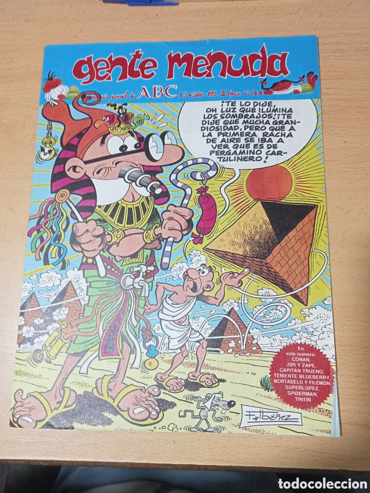 C&oacute;mics: gente menuda ABC 13 octubre 1991 III epoca n&ordm; 100 - Foto 1