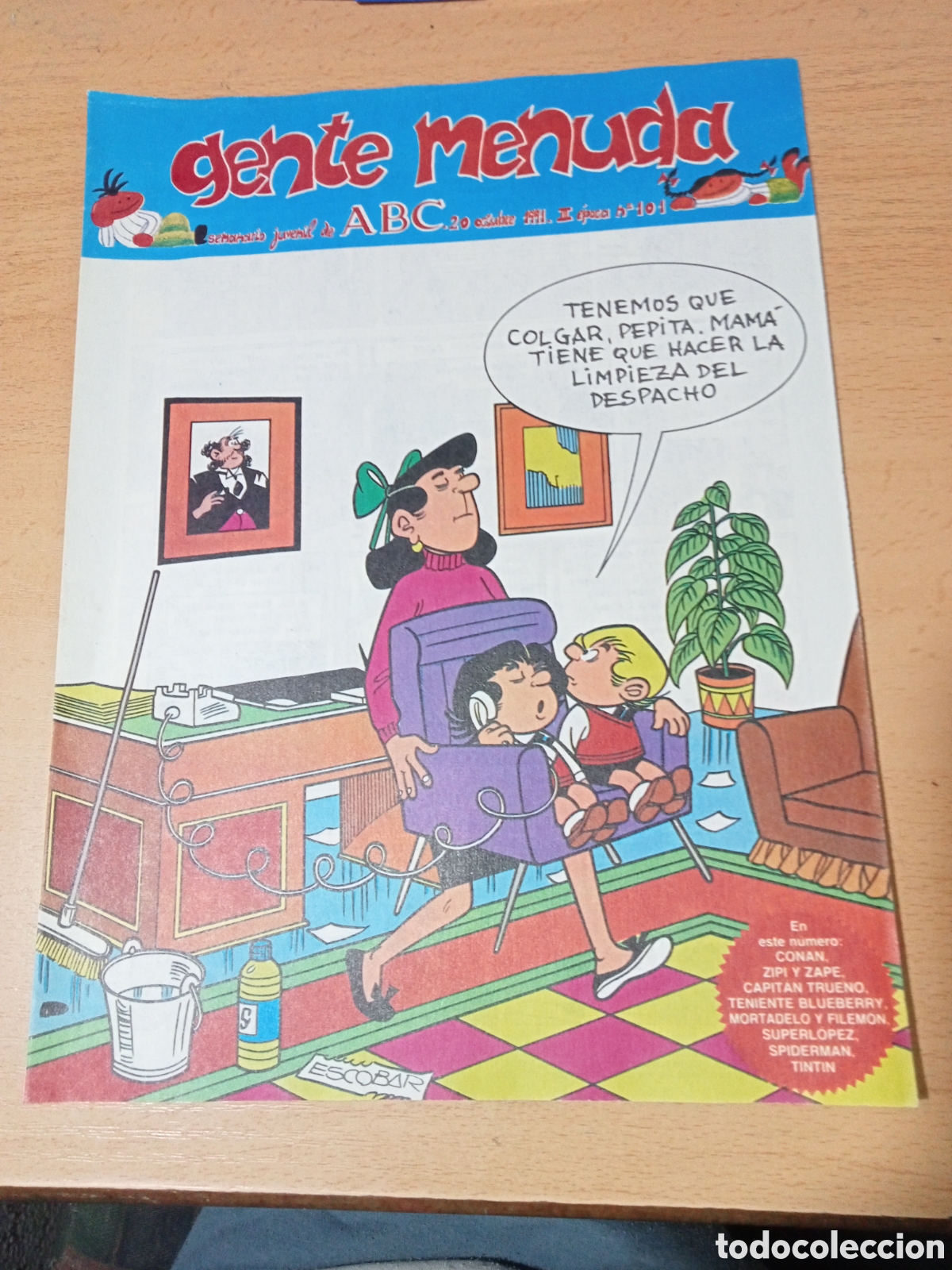 C&oacute;mics: gente menuda ABC 20 octubre 1991 III epoca n&ordm; 101 - Foto 1