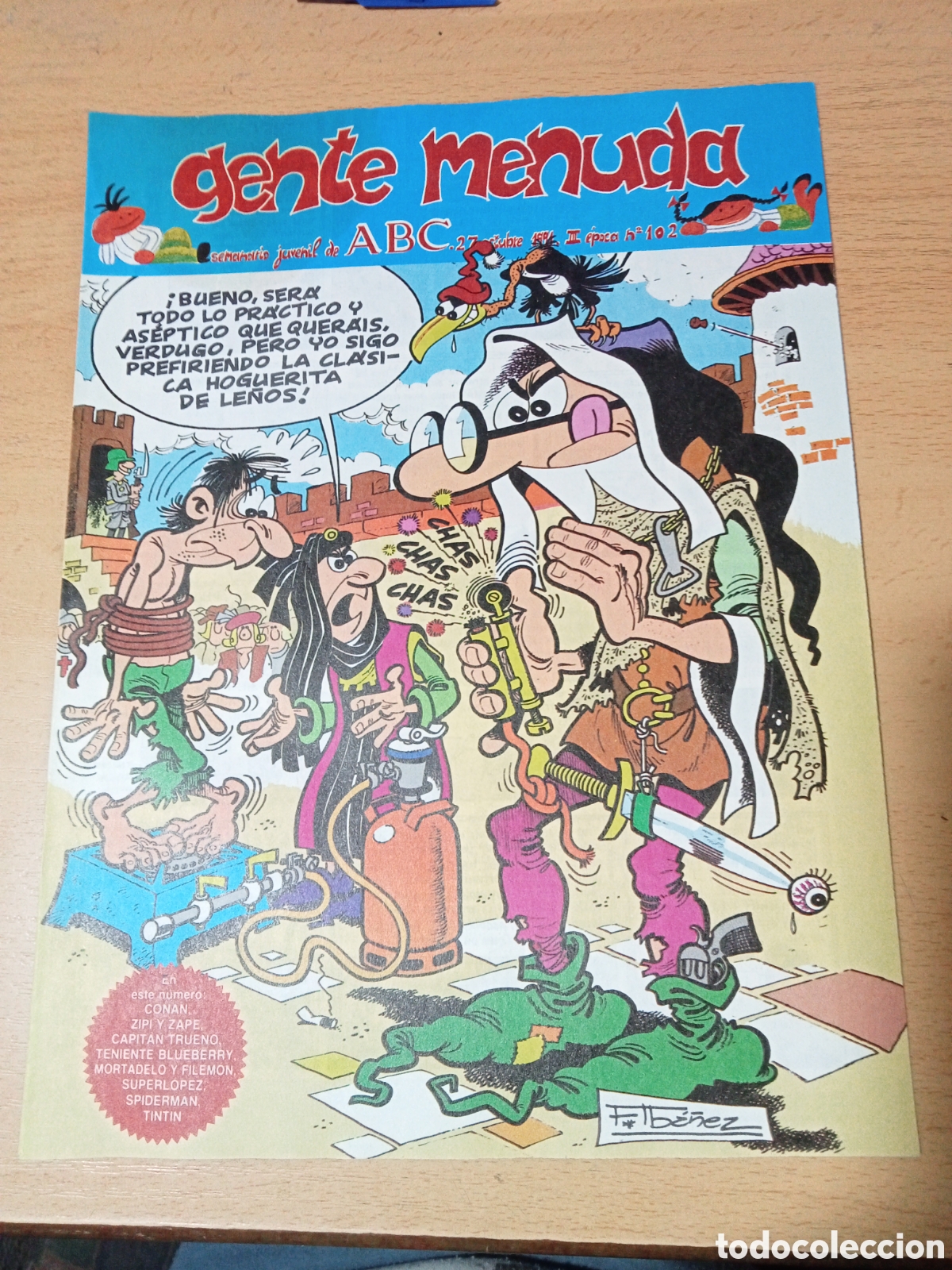 C&oacute;mics: gente menuda ABC 27 octubre 1991 III epoca n&ordm; 102 - Foto 1
