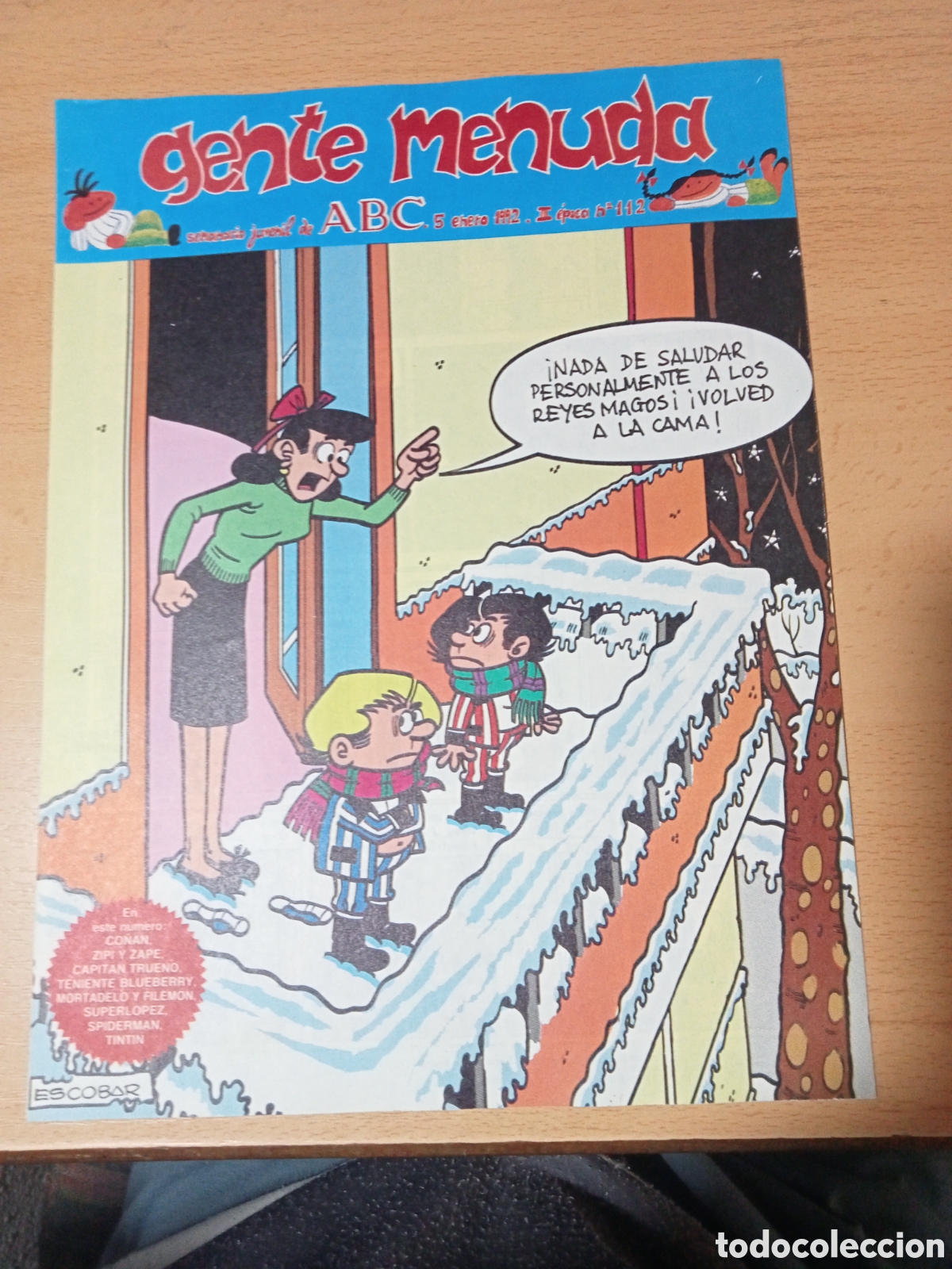 C&oacute;mics: gente menuda ABC 5 enero 1992 III epoca n&ordm; 112 - Foto 1