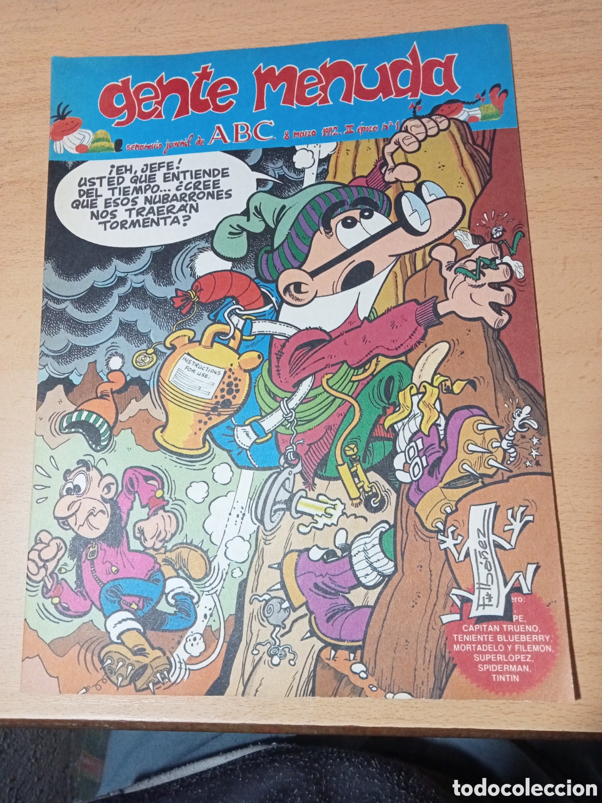C&oacute;mics: gente menuda ABC 8 marzo 1992 III epoca n&ordm; 121 - Foto 1