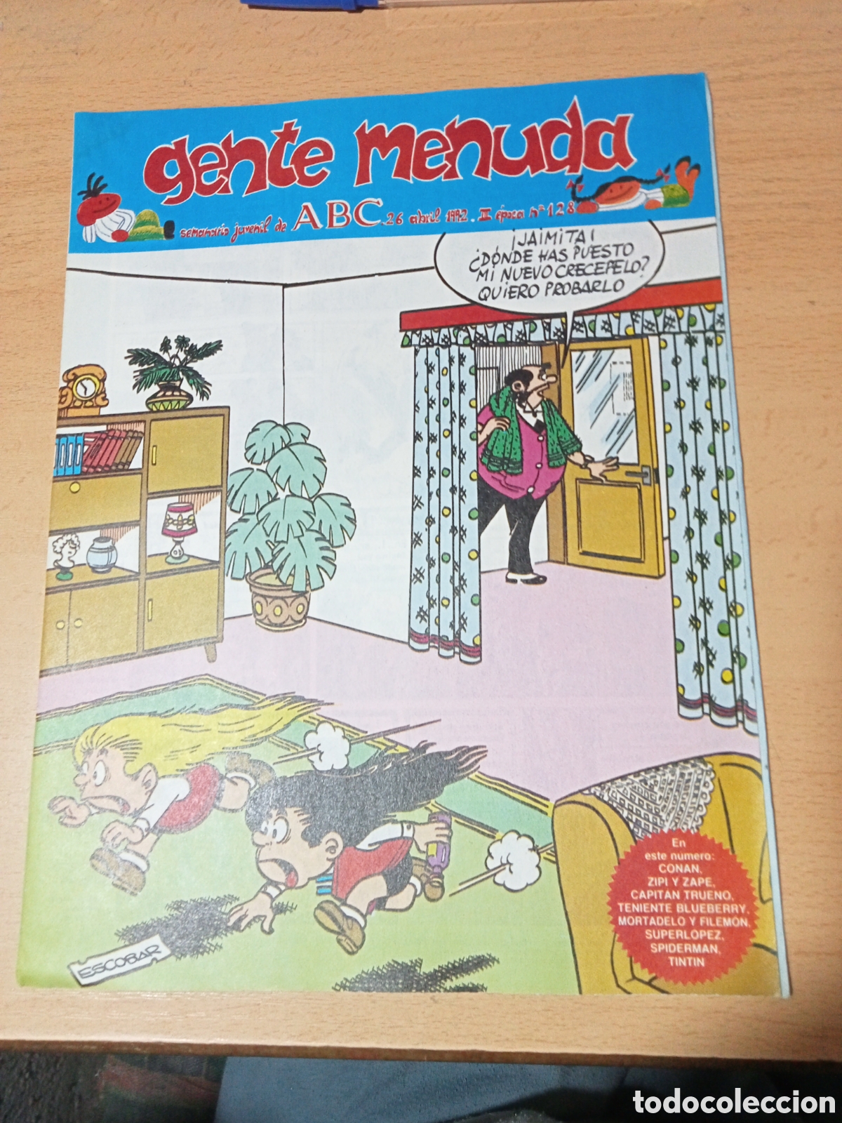 C&oacute;mics: gente menuda ABC 26 abril 1992 III epoca n&ordm; 128 - Foto 1