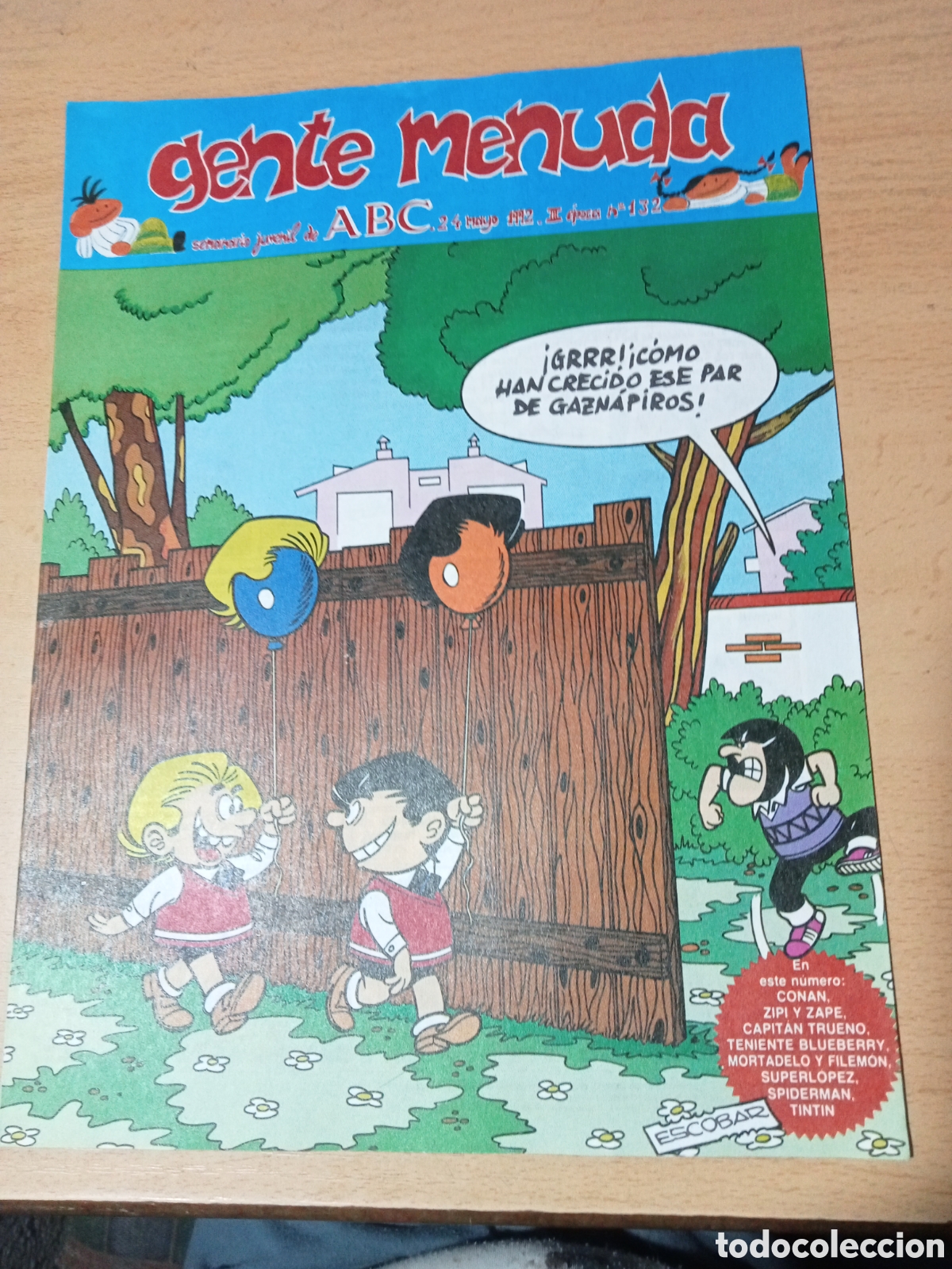 C&oacute;mics: gente menuda ABC 24 mayo 1992 III epoca n&ordm; 132 - Foto 1