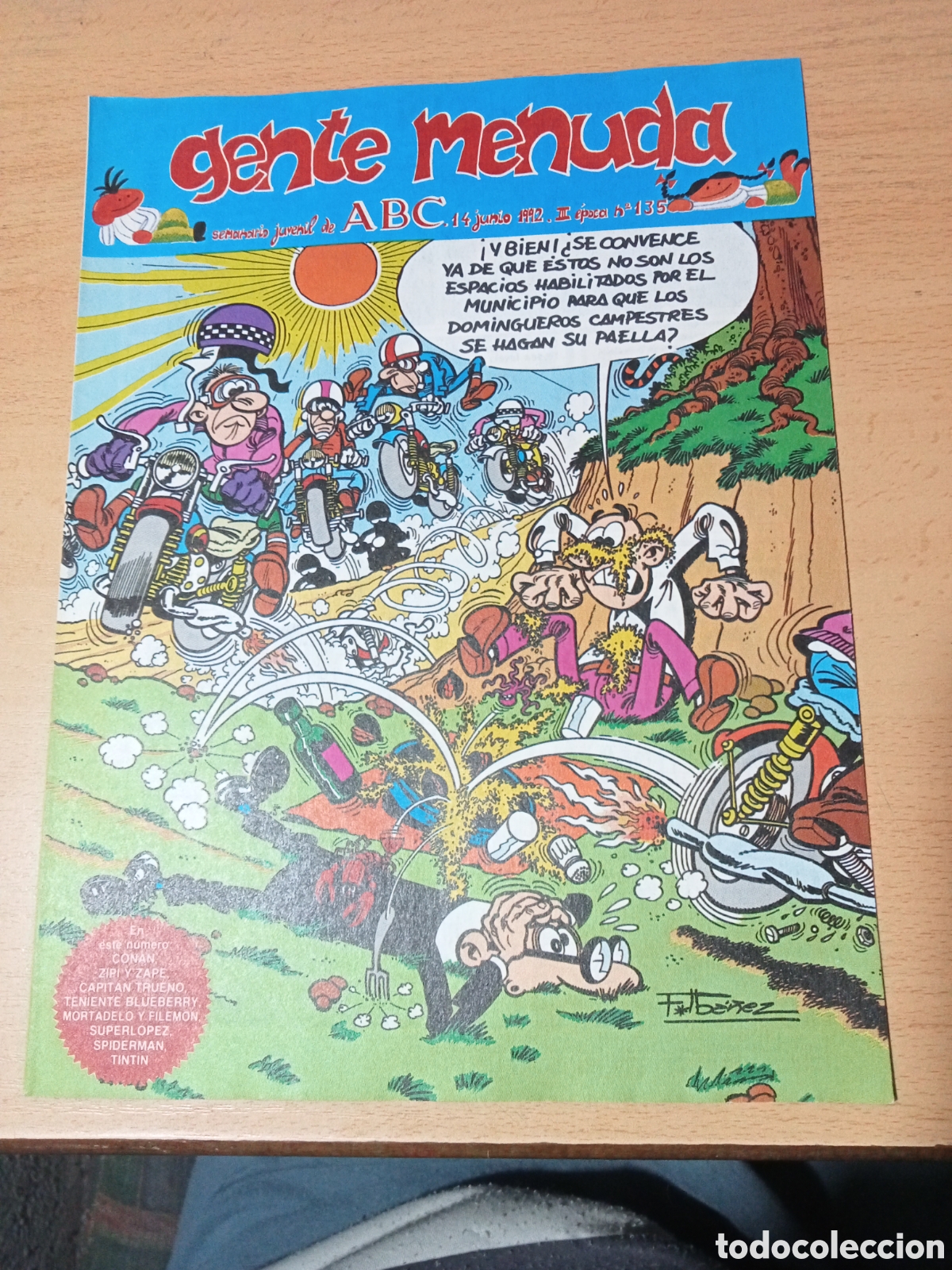 C&oacute;mics: gente menuda ABC 14 junio 1992 III epoca n&ordm; 135 - Foto 1