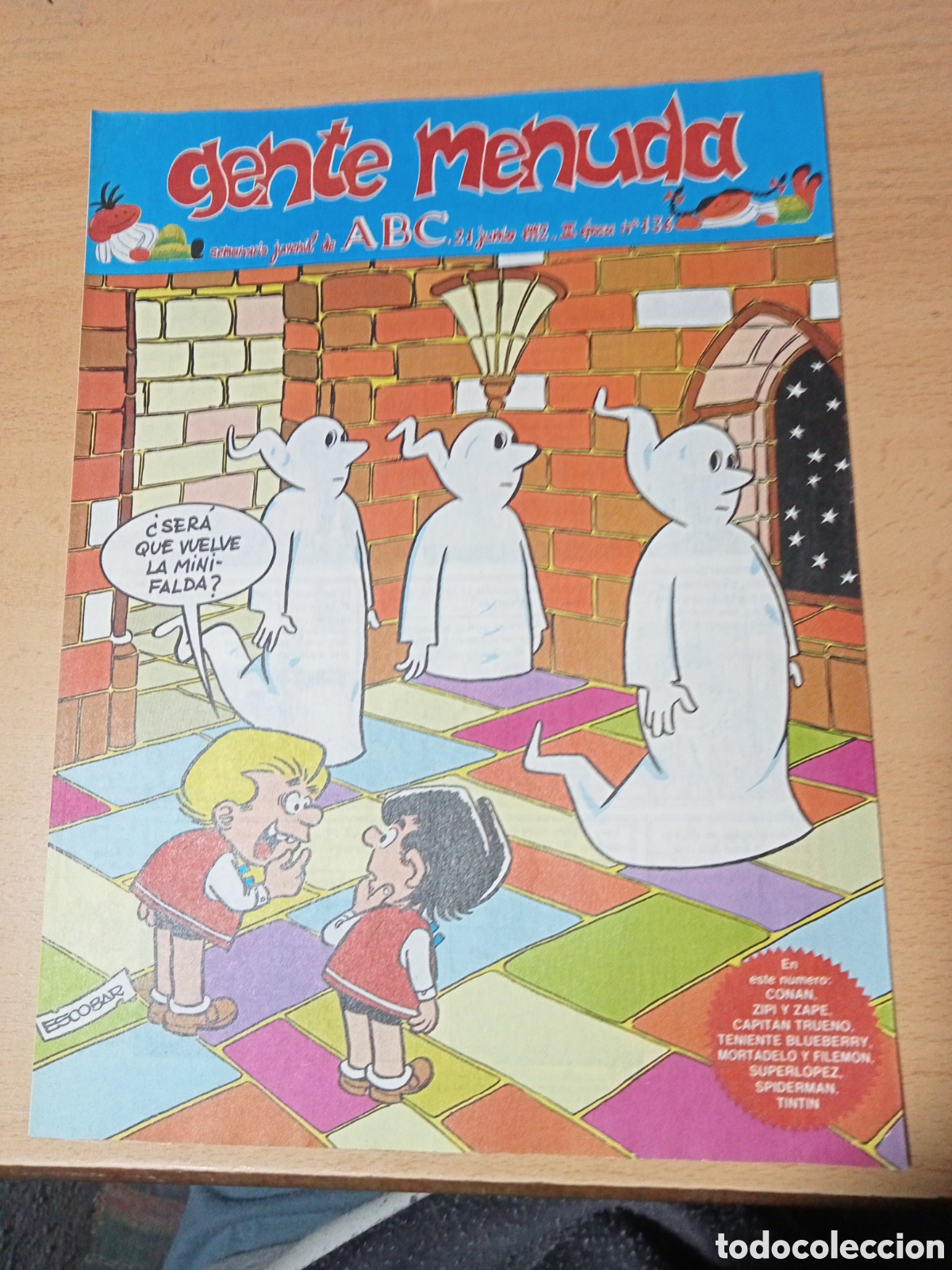 C&oacute;mics: gente menuda ABC 21 junio 1992 III epoca n&ordm; 136 - Foto 1