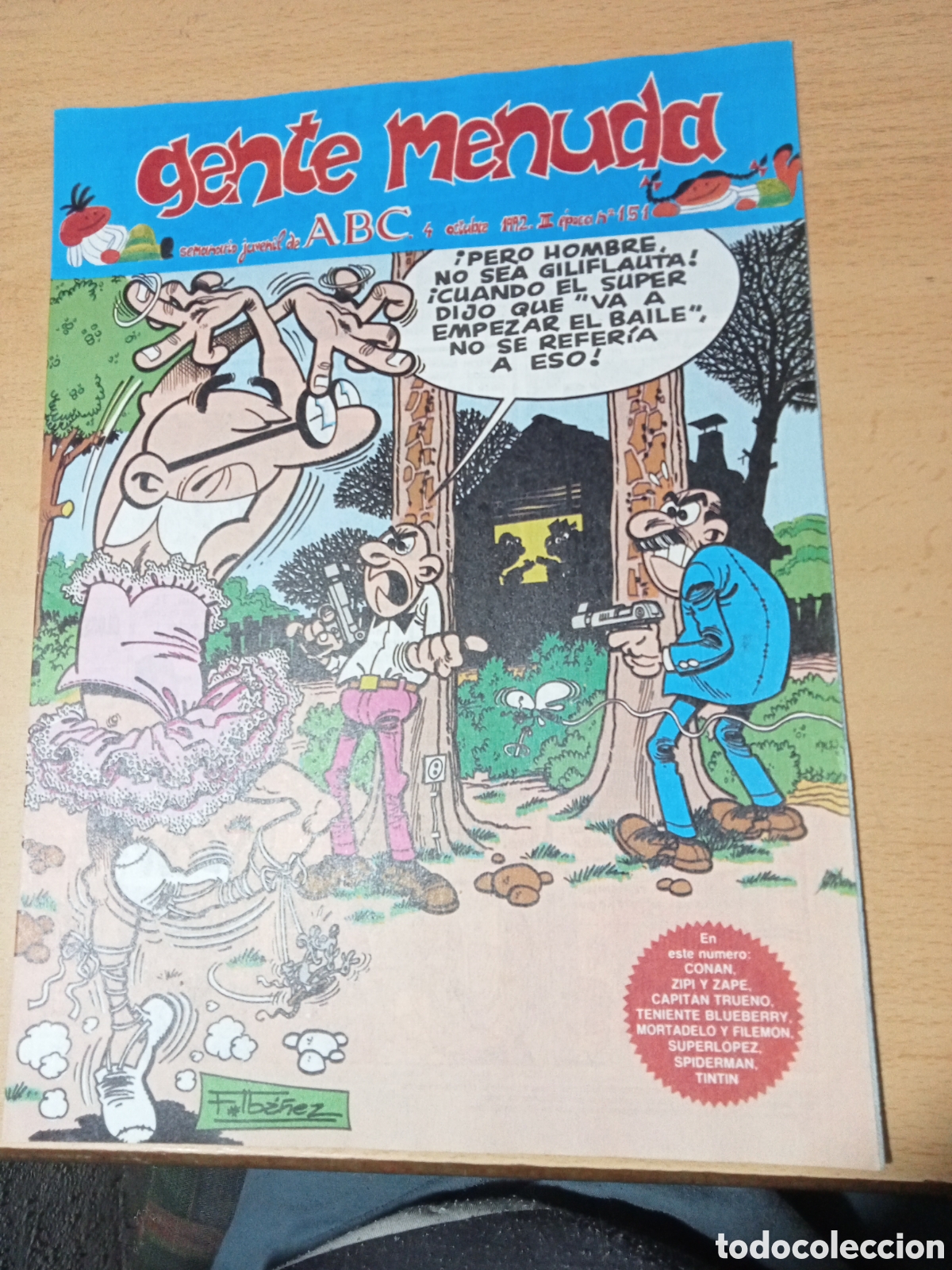 C&oacute;mics: gente menuda ABC 4 octubre 1992 III epoca n&ordm; 151 - Foto 1