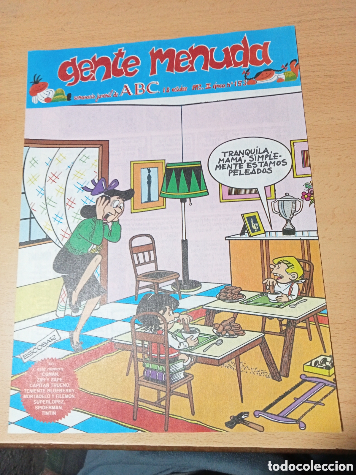 C&oacute;mics: gente menuda ABC 18 octubre 1992 III epoca n&ordm; 153 - Foto 1