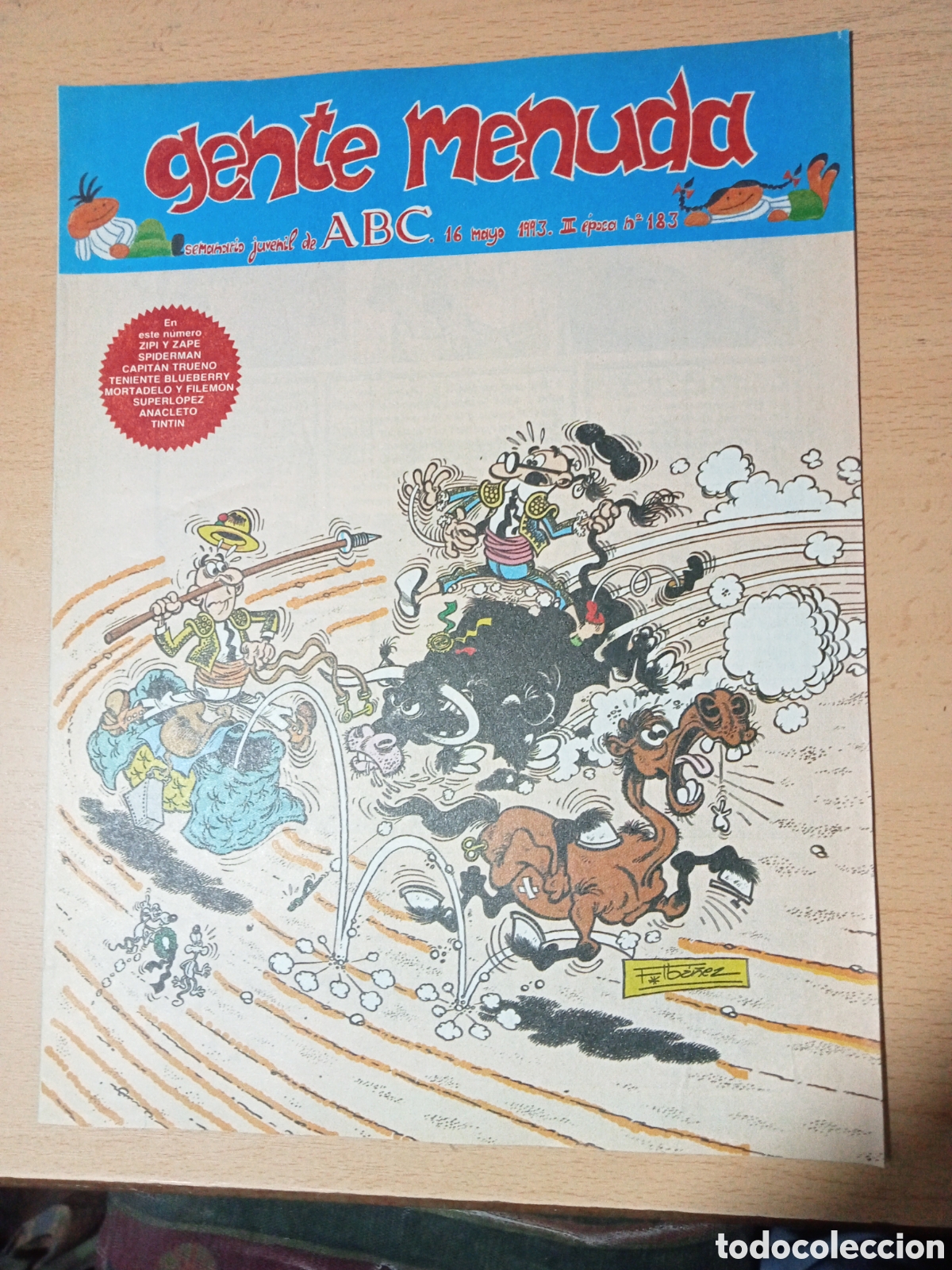 C&oacute;mics: gente menuda ABC 16 mayo 1993 III epoca n&ordm; 183 - Foto 1