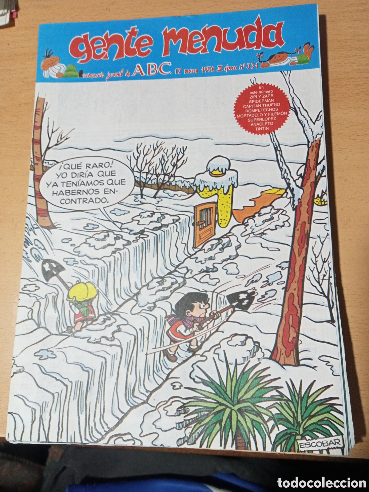 C&oacute;mics: gente menuda ABC 17 marzo 1996 III epoca n&ordm; 331 - Foto 1