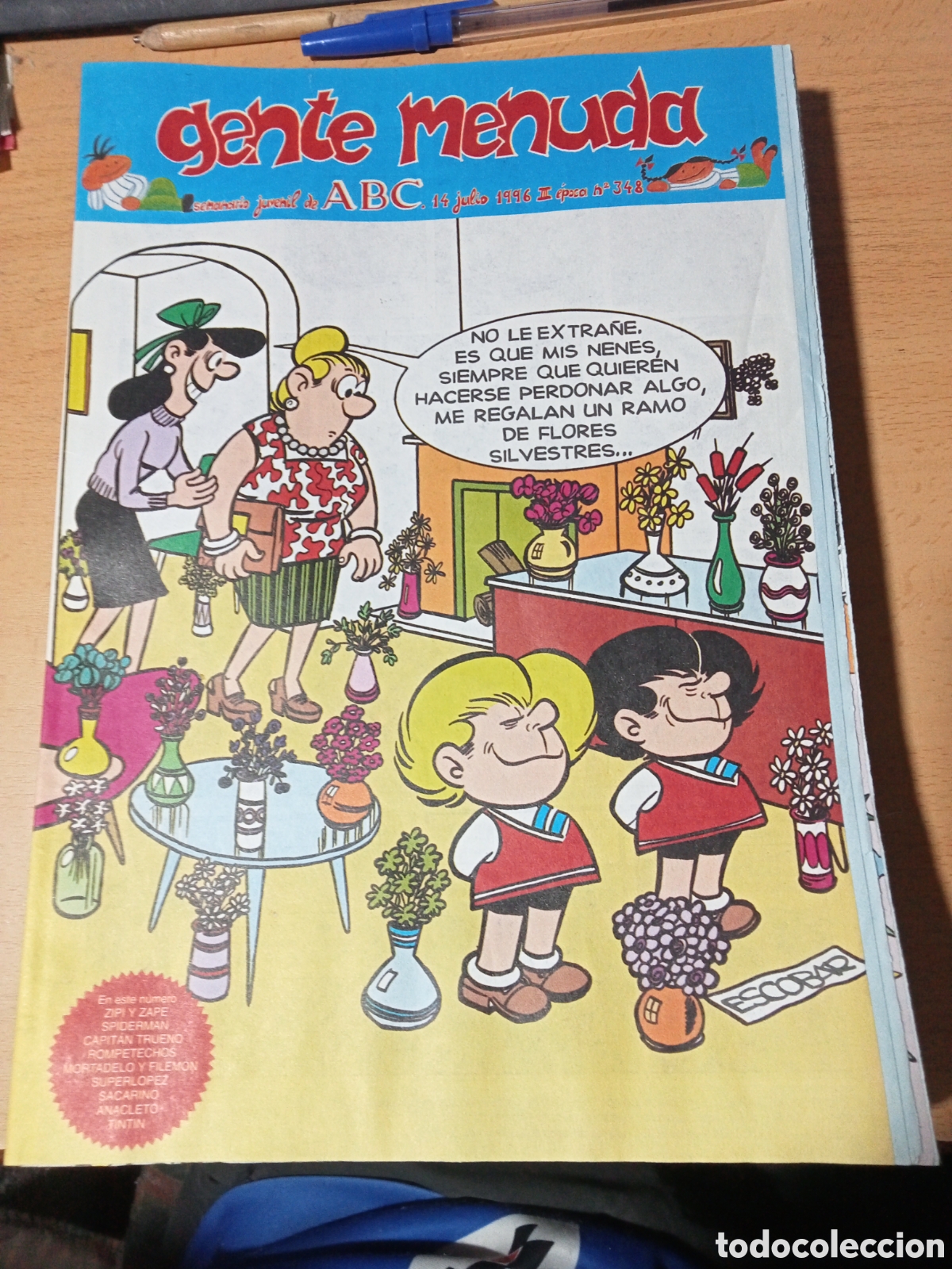 C&oacute;mics: gente menuda ABC 14 julio 1996 III epoca n&ordm; 348 - Foto 1