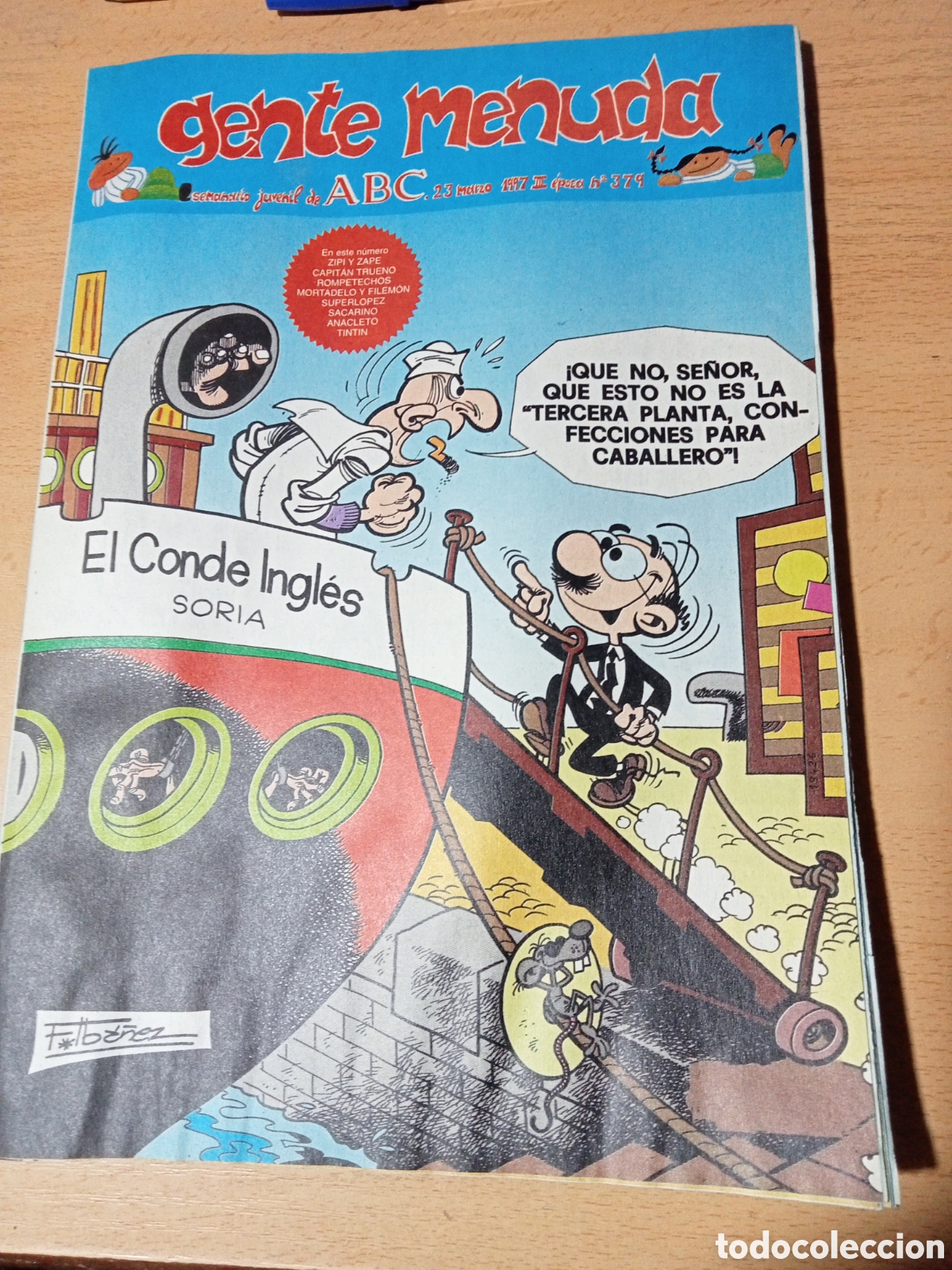 C&oacute;mics: gente menuda ABC 23 marzo 1997 III epoca n&ordm; 379 - Foto 1