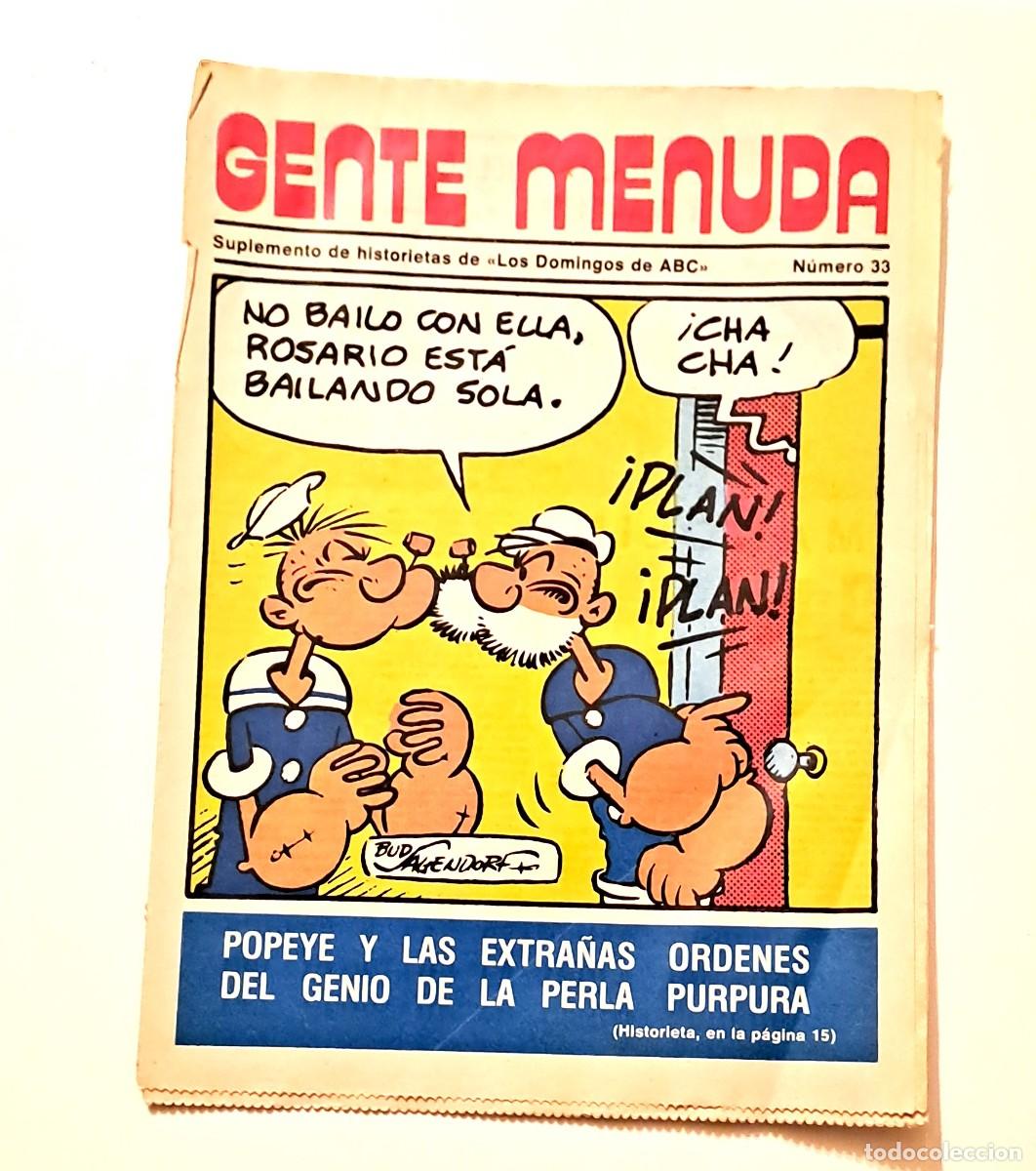 C&oacute;mics: GENTE MENUDA N&ordm; 33 (SIN POSTER) LOS DOMINGOS DE ABC - Foto 1