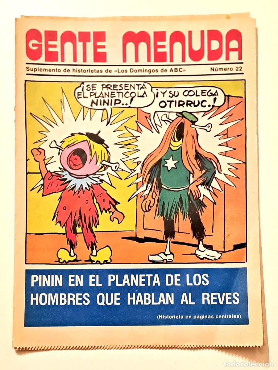 C&oacute;mics: GENTE MENUDA N&ordm; 22 (INCLUYE POSTER) LOS DOMINGOS DE ABC - Foto 1