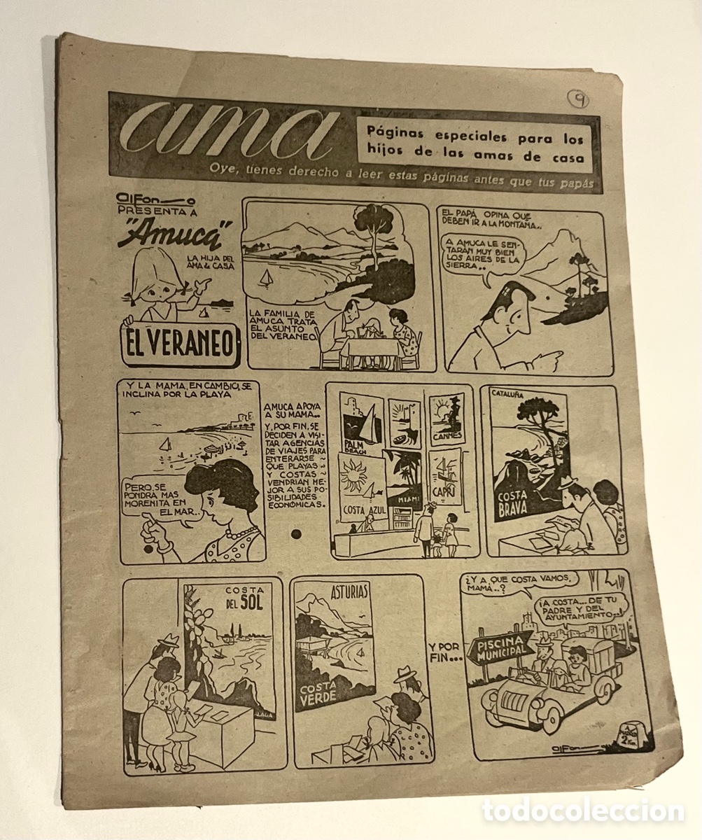 C&oacute;mics: AMUCA: EL VERANEO - SUPLEMENTO DE LA REVISTA AMA - Foto 1