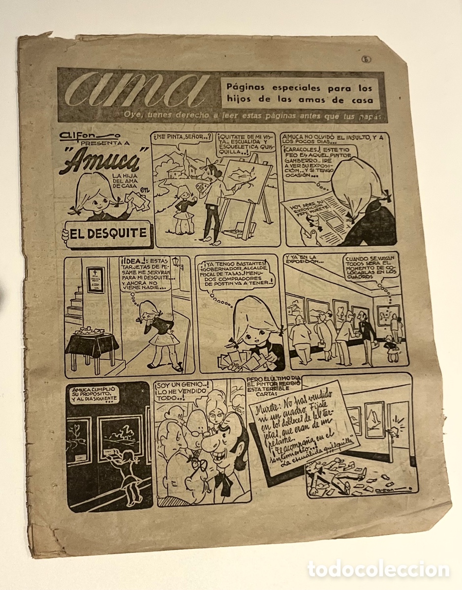 C&oacute;mics: AMUCA: EL DESQUITE- SUPLEMENTO DE LA REVISTA AMA - Foto 1