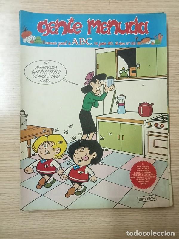 C&oacute;mics: gente menuda ABC 20 junio 1993 III epoca n&ordm; 188 - Foto 1