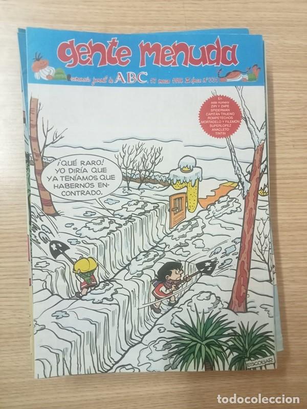 C&oacute;mics: gente menuda ABC 17 marzo 1996 III epoca n&ordm; 331 - Foto 1