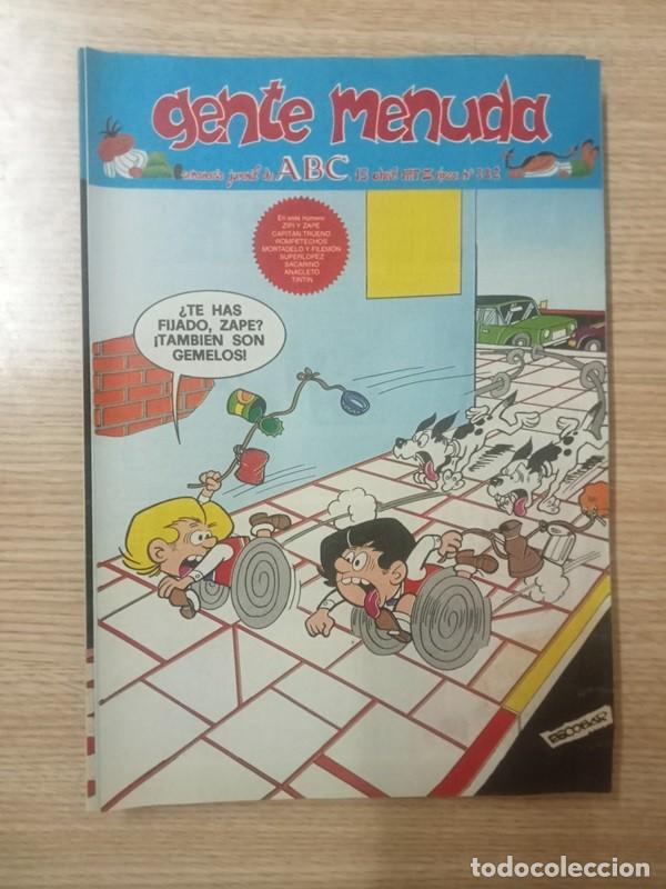 C&oacute;mics: gente menuda ABC 13 abril 1997 III epoca n&ordm; 382 - Foto 1