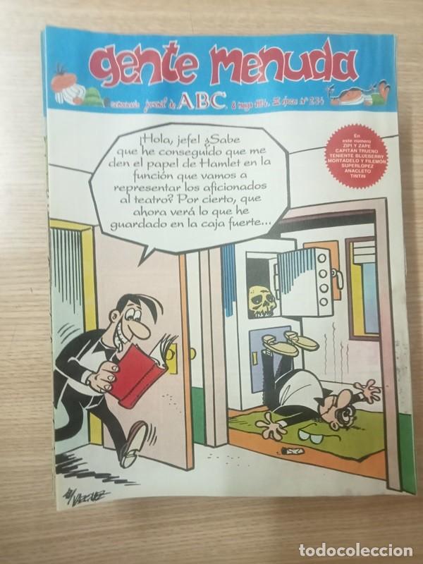 C&oacute;mics: gente menuda ABC 8 mayo 1994 III epoca n&ordm; 234 - Foto 1