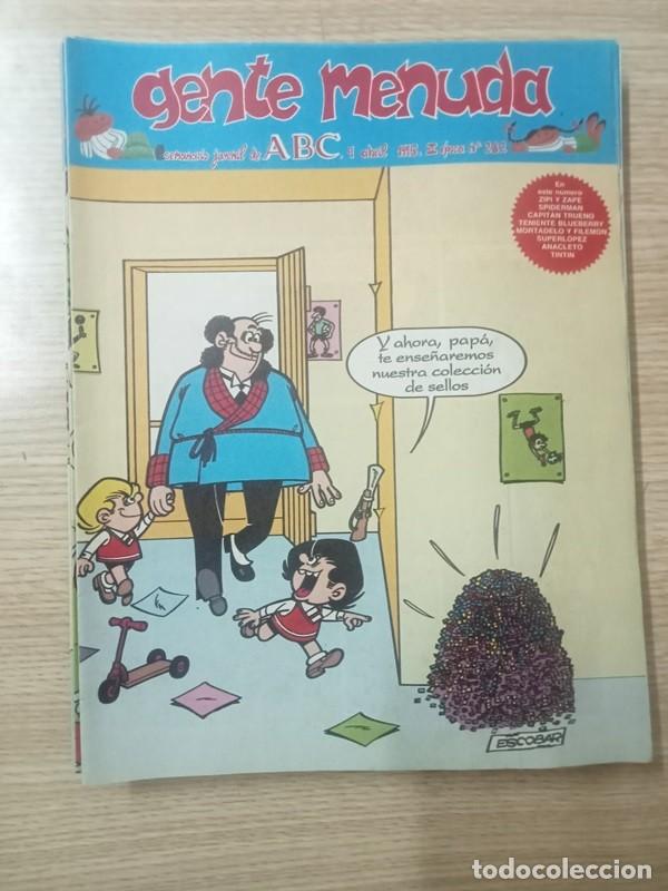 C&oacute;mics: gente menuda ABC 9 abril 1995 III epoca n&ordm; 282 - Foto 1
