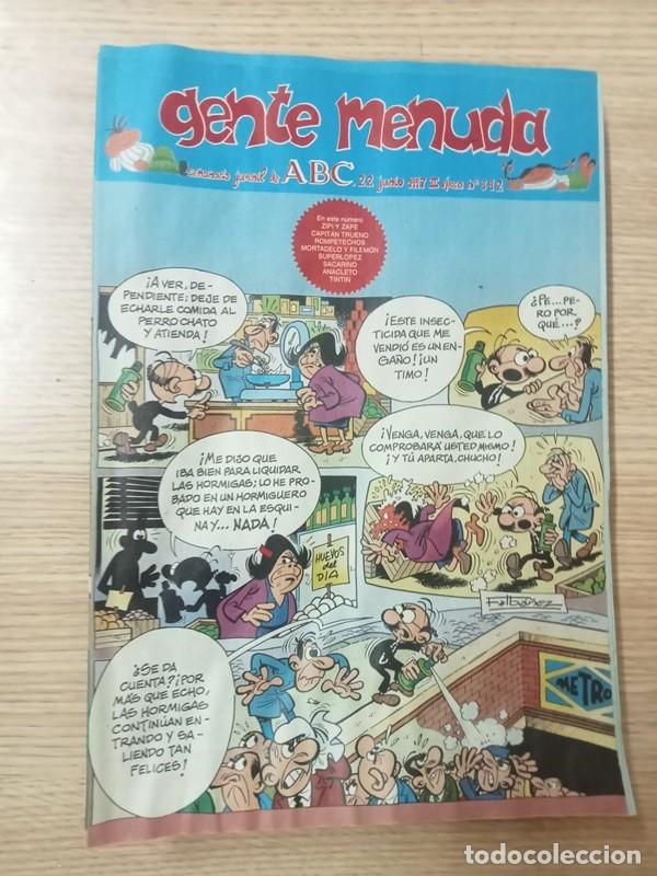 C&oacute;mics: gente menuda ABC 22 junio 1997 III epoca n&ordm; 392 - Foto 1