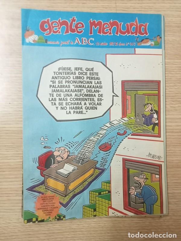 C&oacute;mics: gente menuda ABC 12 octubre 1997 III epoca n&ordm; 403 - Foto 1