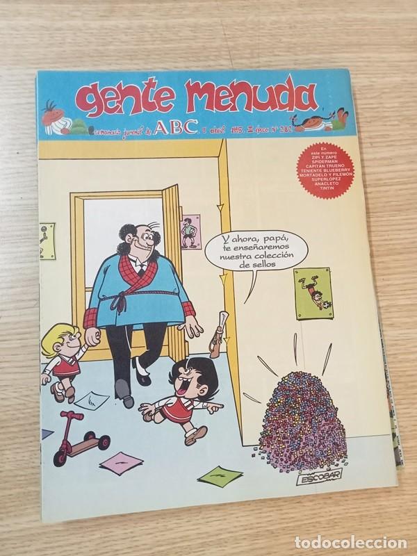C&oacute;mics: gente menuda ABC 9 abril 1995 III epoca n&ordm; 282 - Foto 1