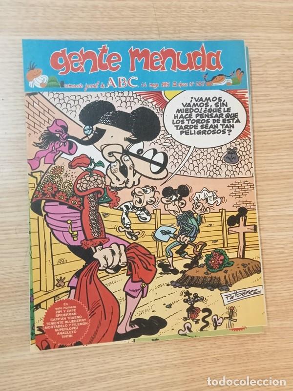 C&oacute;mics: gente menuda ABC 14 mayo 1995 III epoca n&ordm; 287 - Foto 1
