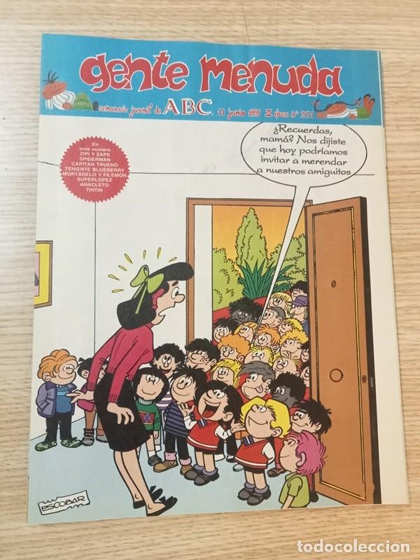 C&oacute;mics: gente menuda ABC 11 junio 1995 III epoca n&ordm; 291 - Foto 1