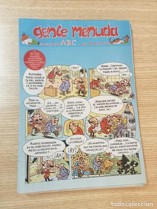 C&oacute;mics: gente menuda ABC 7 abril 1996 III epoca n&ordm; 334 - Foto 1
