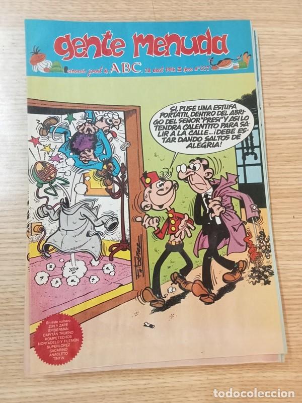 C&oacute;mics: gente menuda ABC 28 abril 1996 III epoca n&ordm; 337 - Foto 1