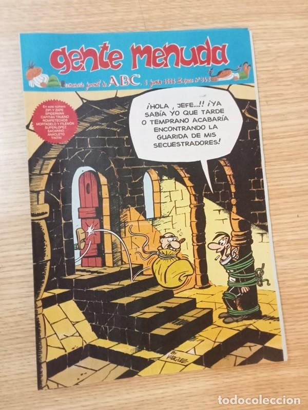 C&oacute;mics: gente menuda ABC 9 junio 1996 III epoca n&ordm; 343 - Foto 1