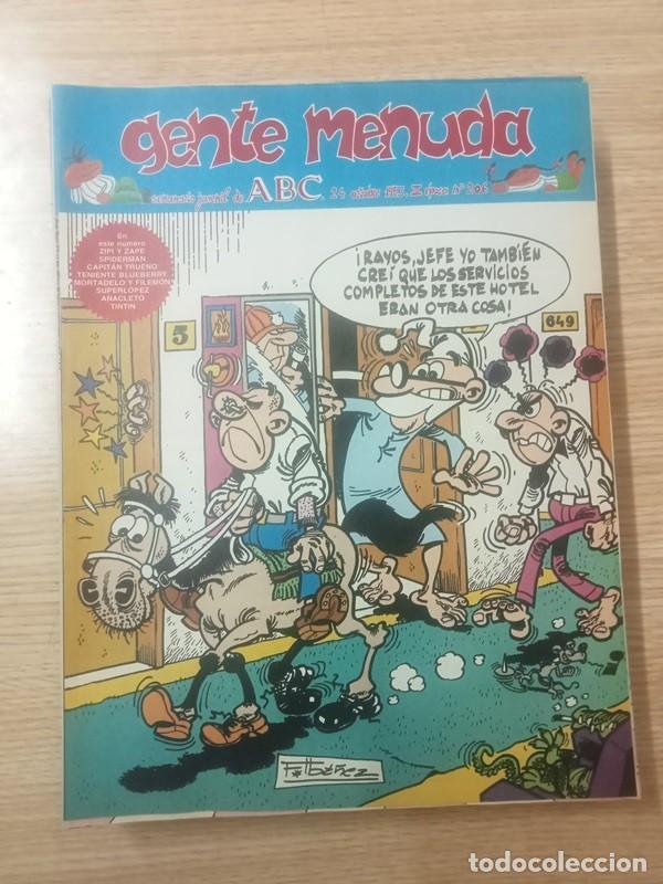 C&oacute;mics: gente menuda ABC 24 octubre 1993 III epoca n&ordm; 206 - Foto 1